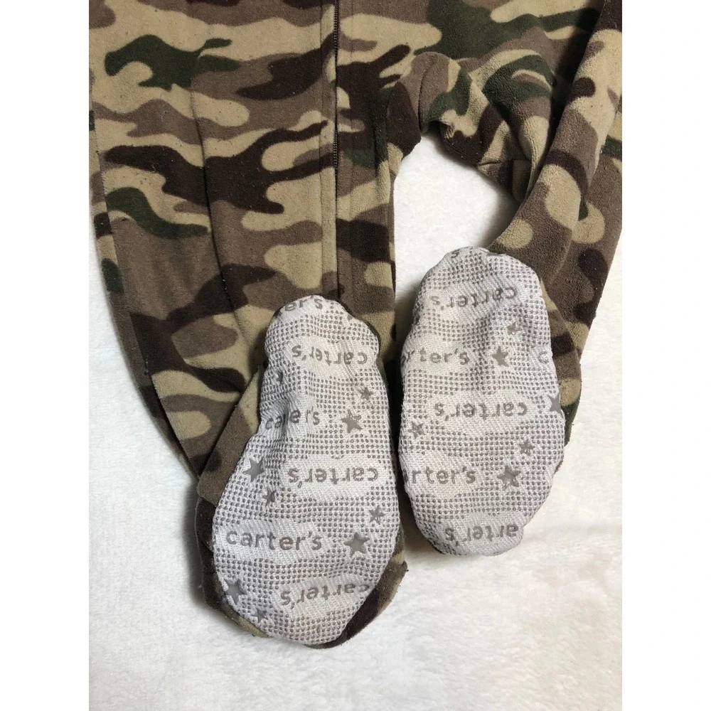 Carters fleece footed
